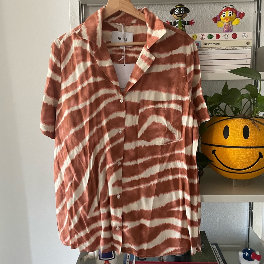 Pistola Lucy button up in safari